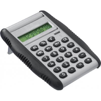 Image of Promotional calculator with rubber sides & stand