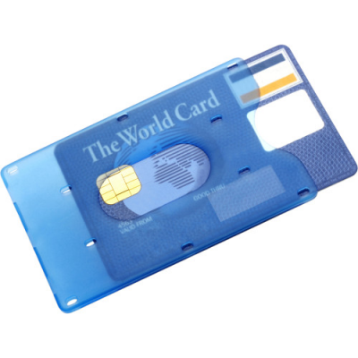 Image of Printed Card Holder Bank Card Size