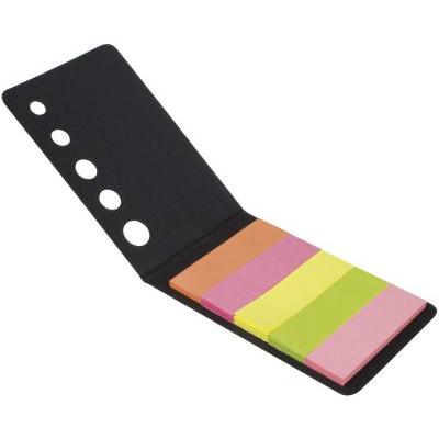 Image of Promotional sticky notes coloured page markers