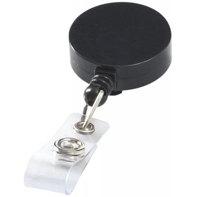 Image of Promotional Roller clip Pull Reel Round