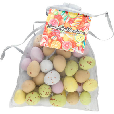 Image of Large Organza Bag with Retro Sweets
