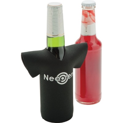 Image of Promotional Can Bottle Cooler T Shirt Shaped