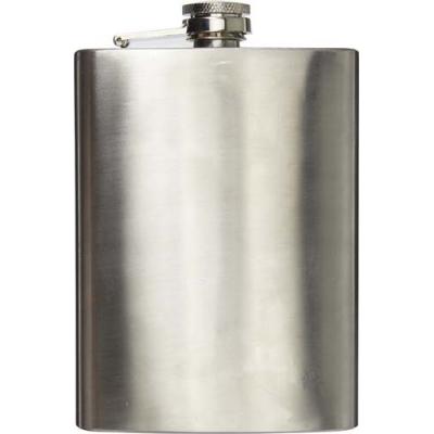 Image of Branded Hip Flask Stainless Steel 240ml