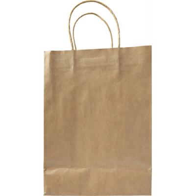 Image of Promotional Paper Bags Brown Medium Printed 