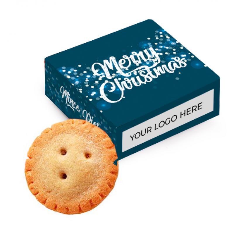 Image of Promotional Christmas Mince Pie in a Printed Gift Box