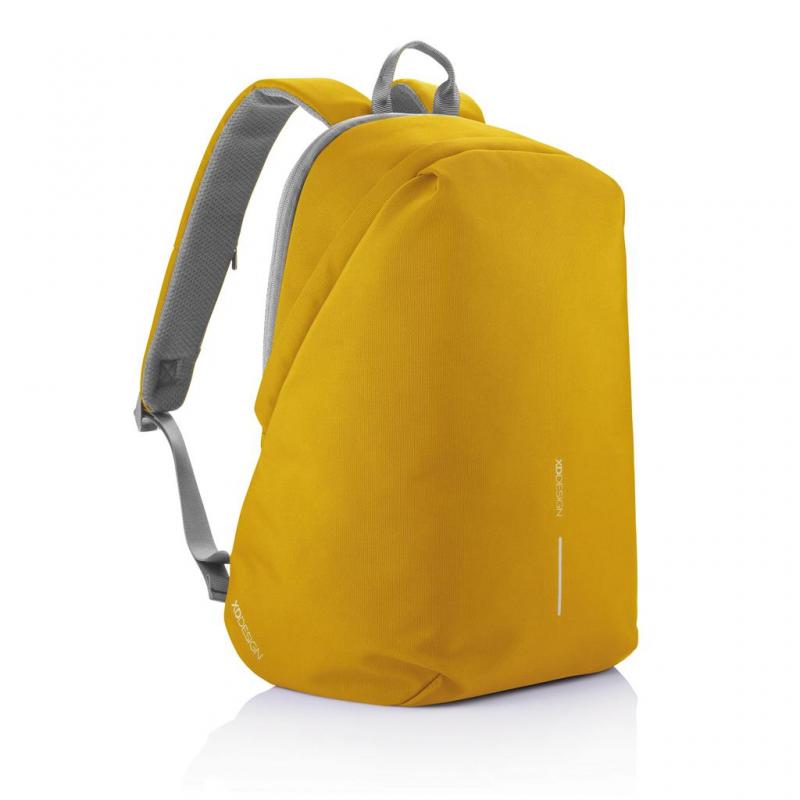 Image of Promotional Bobby Soft Backpack Anti Theft RPET Recycled Orange