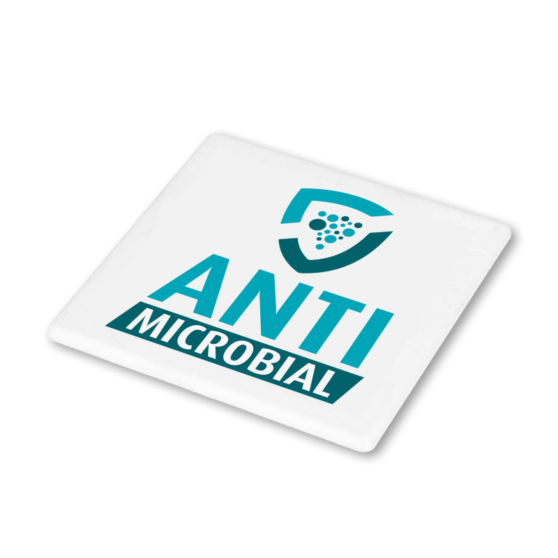 Image of Promotional Recycled Coaster Square With Antimicrobial Made In The UK