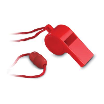 Image of Promotional Whistle With Safety Neck Cord Printed With Your Logo