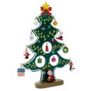 Image of Promotional Mini Wooden Christmas Tree With Decoration