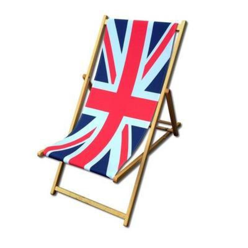 Image of Promotional Union Jack Deckchair