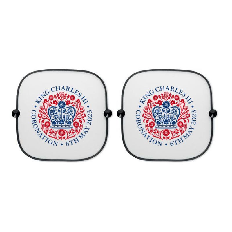 Image of King Charles Coronation Car Sun Shades