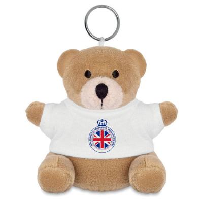 Image of Promotional King Charles Coronation Teddy Bear Keyring