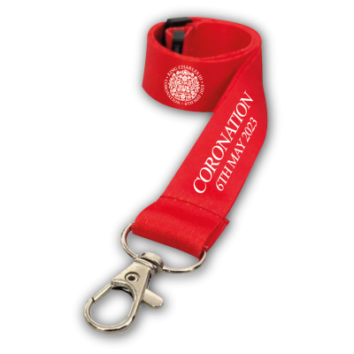 Image of King's Coronation Merchandise Lanyards