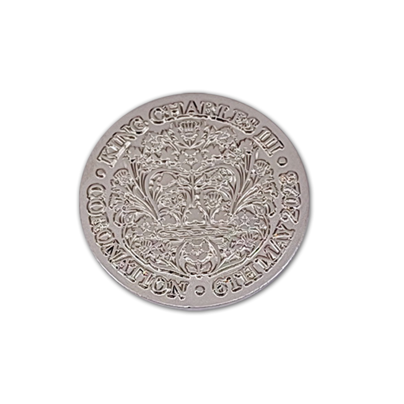 Image of King Charles Coronation Promotional Metal Badges