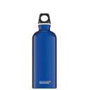 Image of Printed SIGG Traveller Metal Water Bottle Dark Blue 0.6L