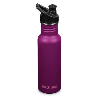 Image of Printed Klean Kanteen Classic Bottle Stainless Steel 532ml Purple Potion