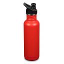 Image of Promotional Klean Kanteen Classic Bottle 800ml Stainless Steel Tiger Lilly