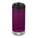 Image of Printed Klean Kanteen Insulated TKWide Cafe Cap 355ml Purple Potion