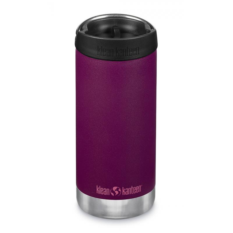 Image of Printed Klean Kanteen Insulated TKWide Cafe Cap 355ml Purple Potion