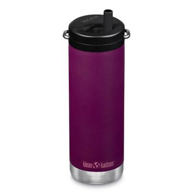 Image of Printed Klean Kanteen Insulated TKWide Twist Cap 473ml Purple Potion