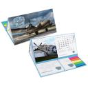 Image of Desk Calendar With Notepad & Sticky Notes