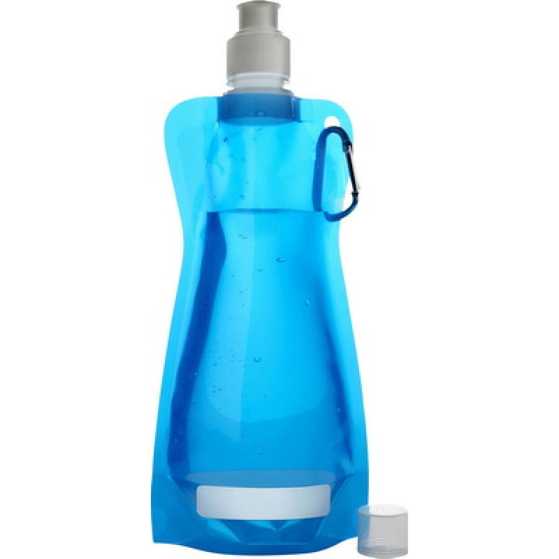 Image of Foldable transparent water bottle