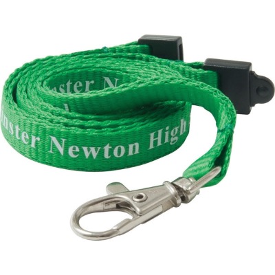 Image of 10mm Flat Polyester Lanyards