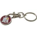 Image of Trolley Coin Keyring Enamel