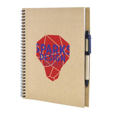 Image of A4 Lacrimoso Notebook & Pen Recycled