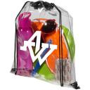 Image of Lancaster Transparent Drawstring Bag