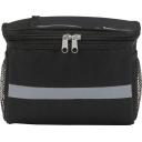 Image of Bicycle Cooler Bag With Side Pockets And Reflective Strip.