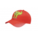 Image of Baseball Cap Poly Twill With Peak Flash Print