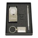 Image of Sirius Set Executive Gift Set With Clock Pen and keyring