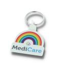 Image of Rainbow Keyring Recycled