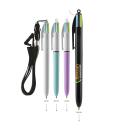 Image of BIC® 4 Colours Fashion ballpen + Lanyard BritePix™