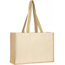 Image of Brookland Jute 10oz Canvas Tote Shopper