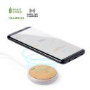 Image of Fiore Bamboo & Wheat Straw Wireless Charger Pad