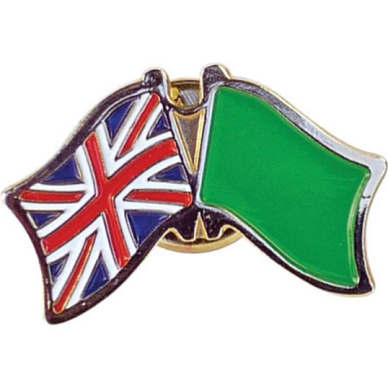 Image of Stamped Iron Soft Enamel Badge (50mm)