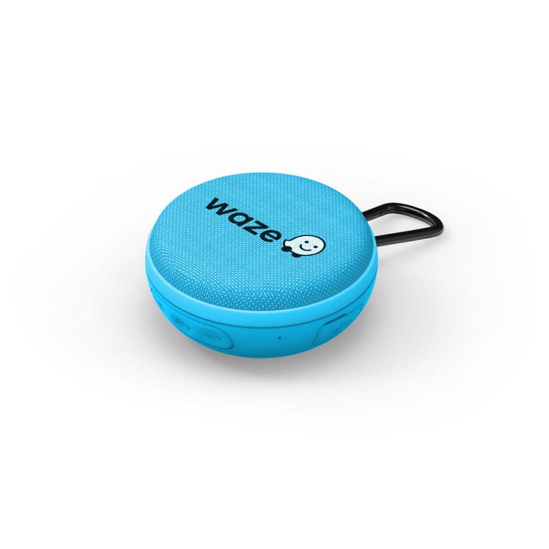 Image of Rebel Compact Bluetooth Speaker with Carabiner Clip