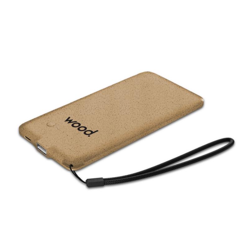 Image of Eco Travel Power Bank - Eco Wheat Straw and PLA (biodegradable polymer)