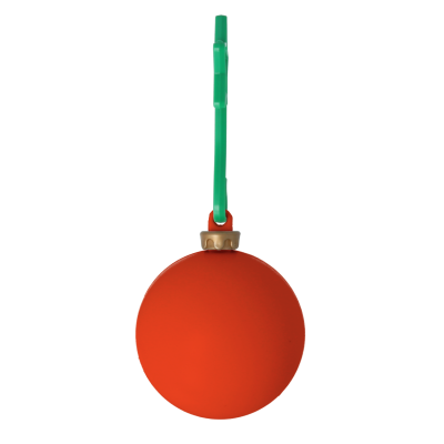 Image of Recycled Christmas Bauble RED Eco-Ration Plus