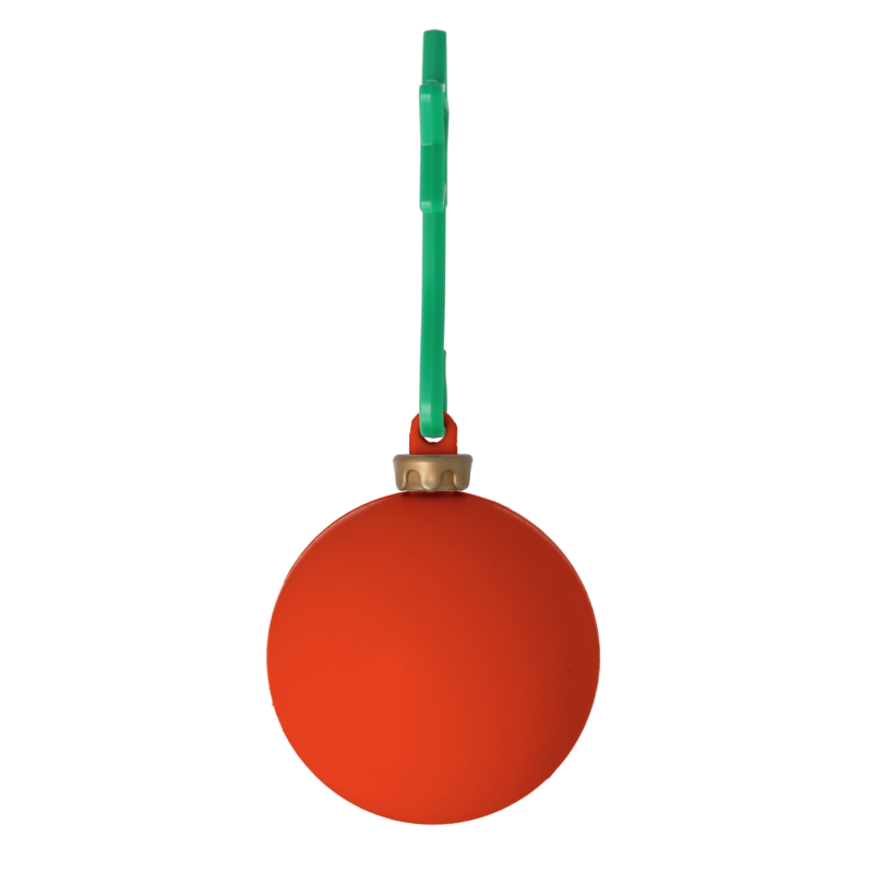 Image of Recycled Christmas Bauble RED Eco-Ration Plus
