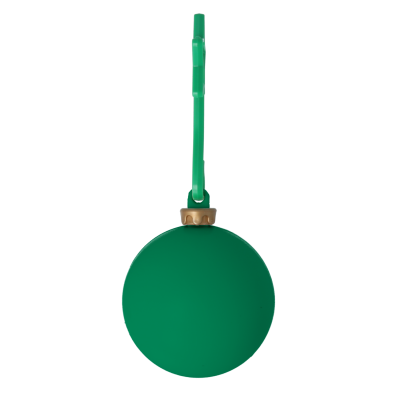 Image of Recycled Christmas Bauble GREEN Eco-Ration Plus