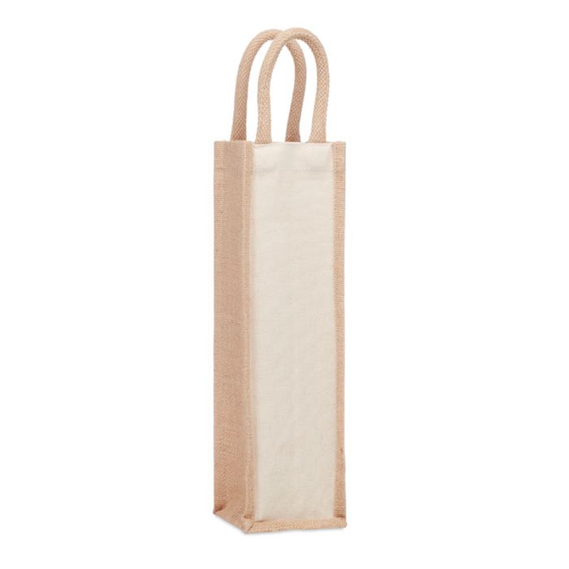 Image of CAMPO DI VINO Jute Wine Gift Bag