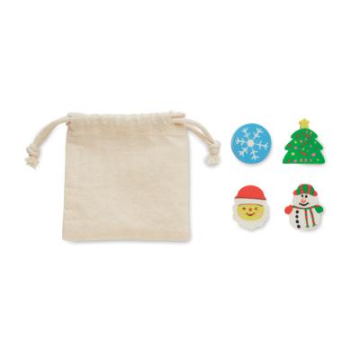 Image of RUBBIES Christmas Erasers Gift Set