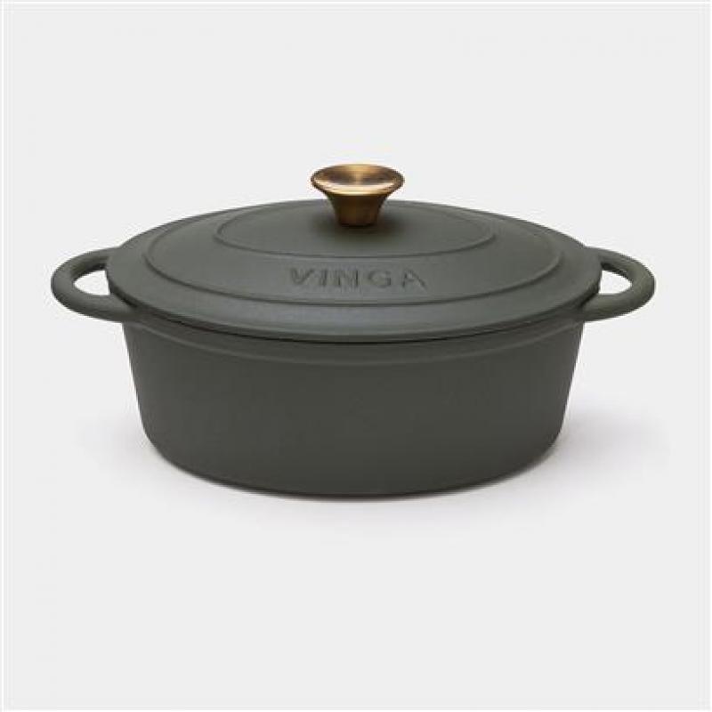 Image of VINGA Monte Enameled Cast Iron Pot 3.5L