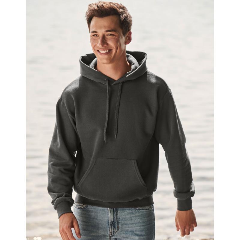 Image of Fruit of The Loom Men's Classic Hooded Sweatshirt