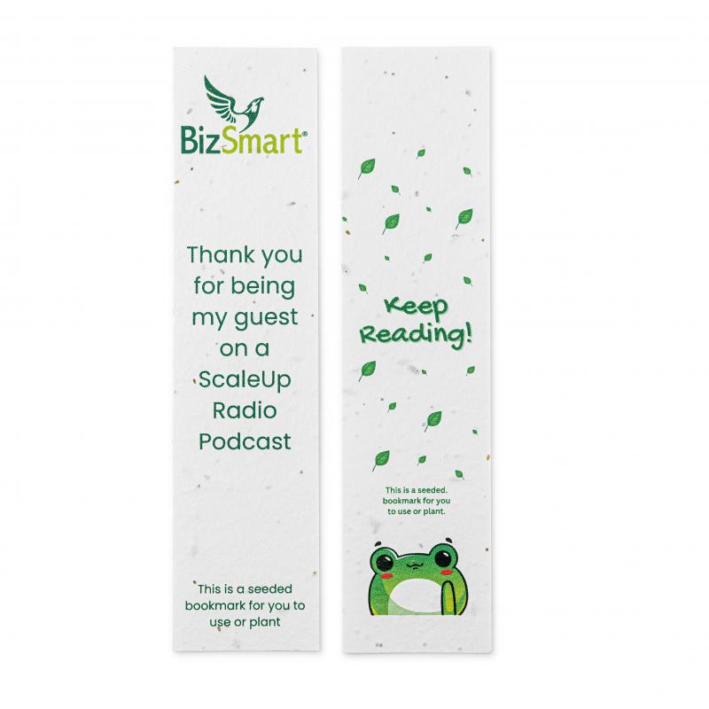 Image of Plantable Seed Paper Bookmark