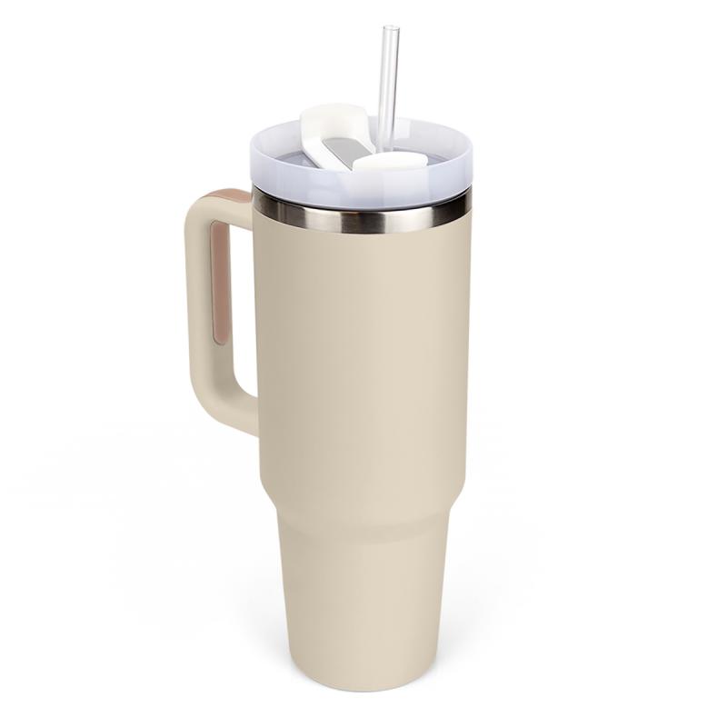 Image of Titan Insulated Steel 1.1L Tumbler Beige