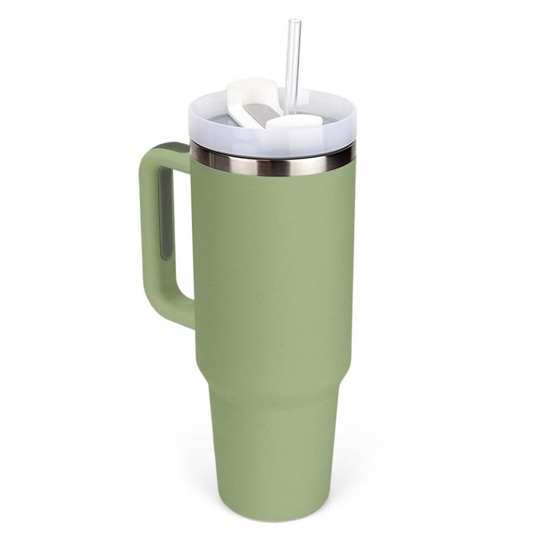 Image of Titan Insulated Steel 1.1L Tumbler Green